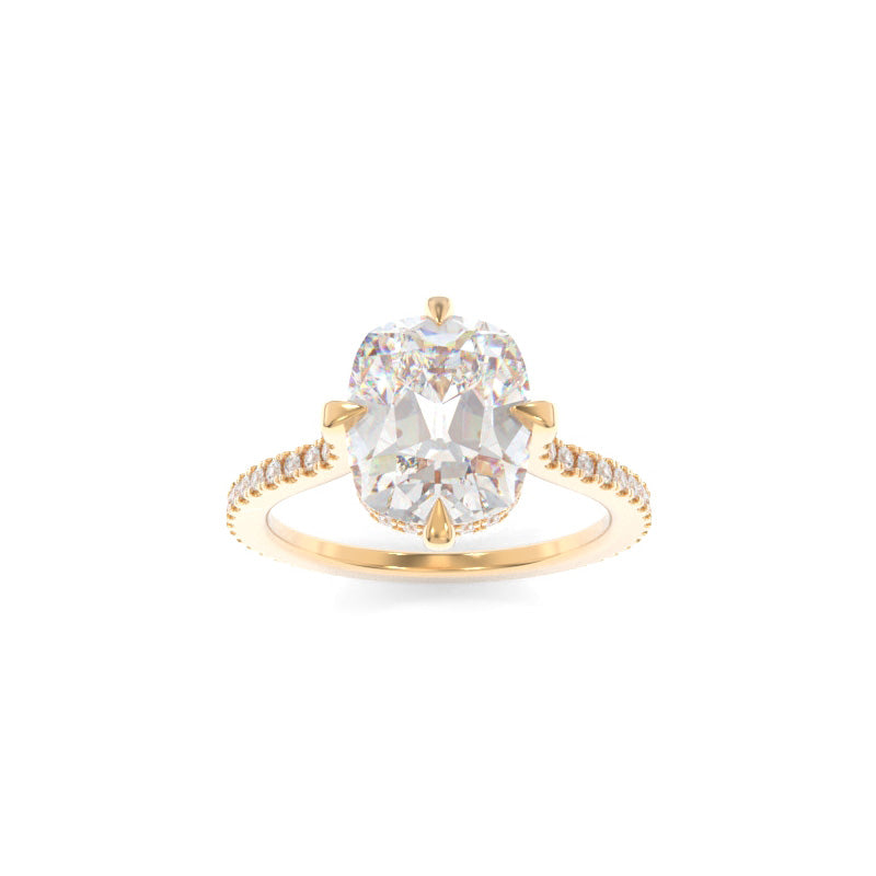 Emalyn Ring Old Mine Cushion