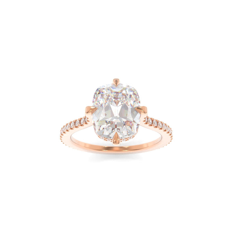 Emalyn Ring Old Mine Cushion