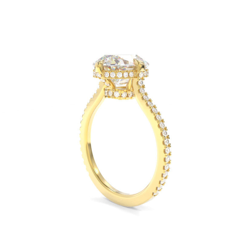 Emalyn Ring Old Mine Cushion