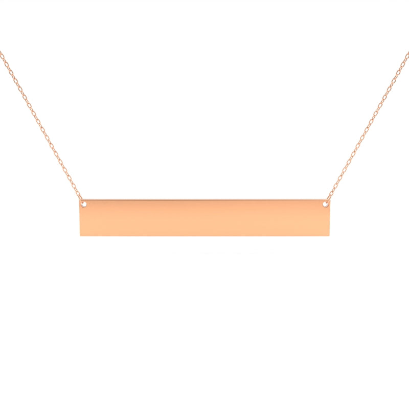 Gold Bar Necklace