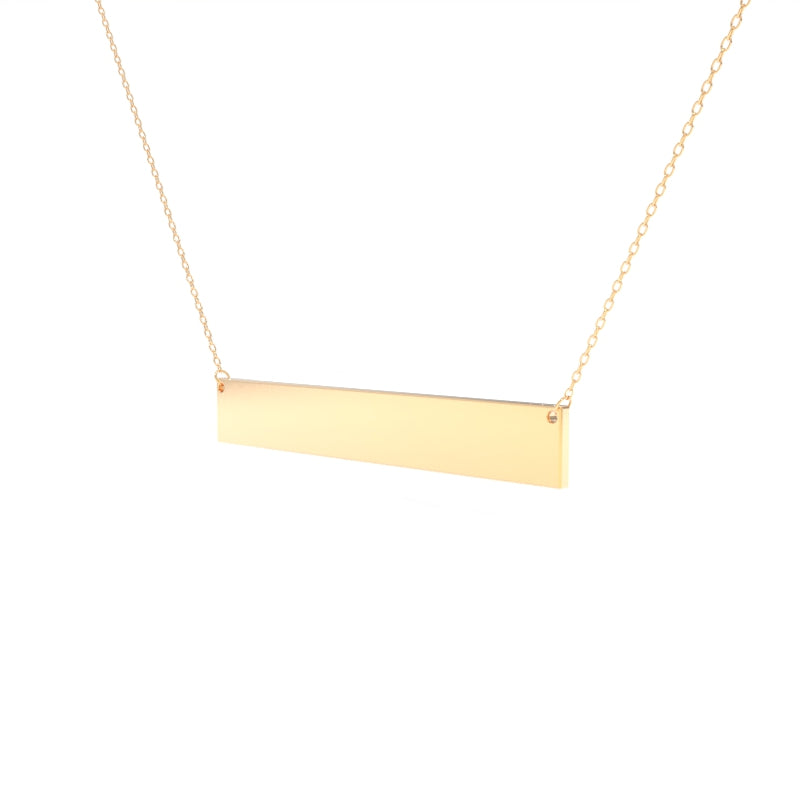 Gold Bar Necklace
