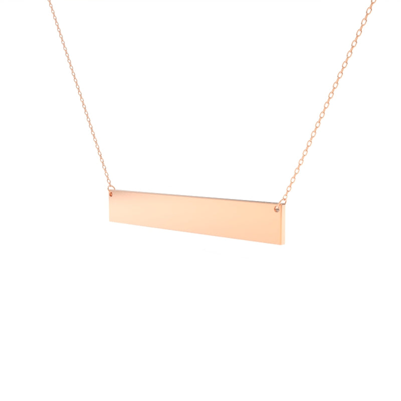 Gold Bar Necklace