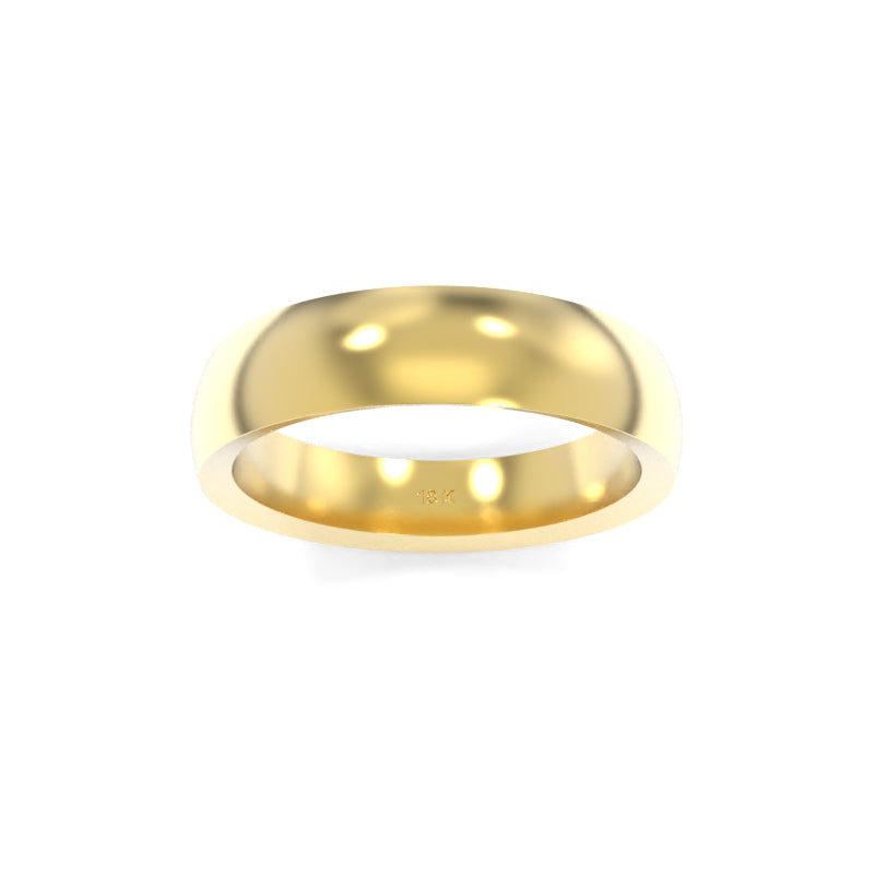 Inverted Bevel Band 5.00mm