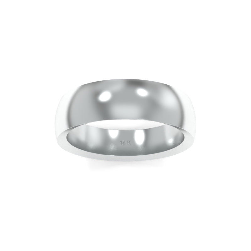 Inverted Bevel Band 6.00mm