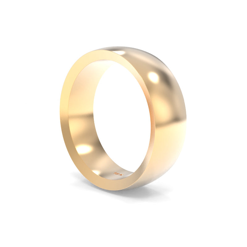 Inverted Bevel Band 7.00mm