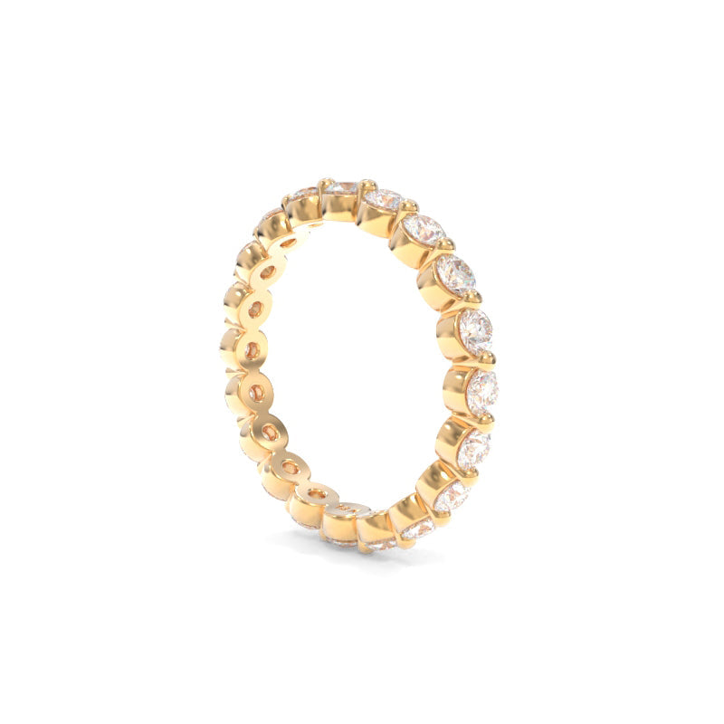 Jennie Medium Band Lab Grown Diamond