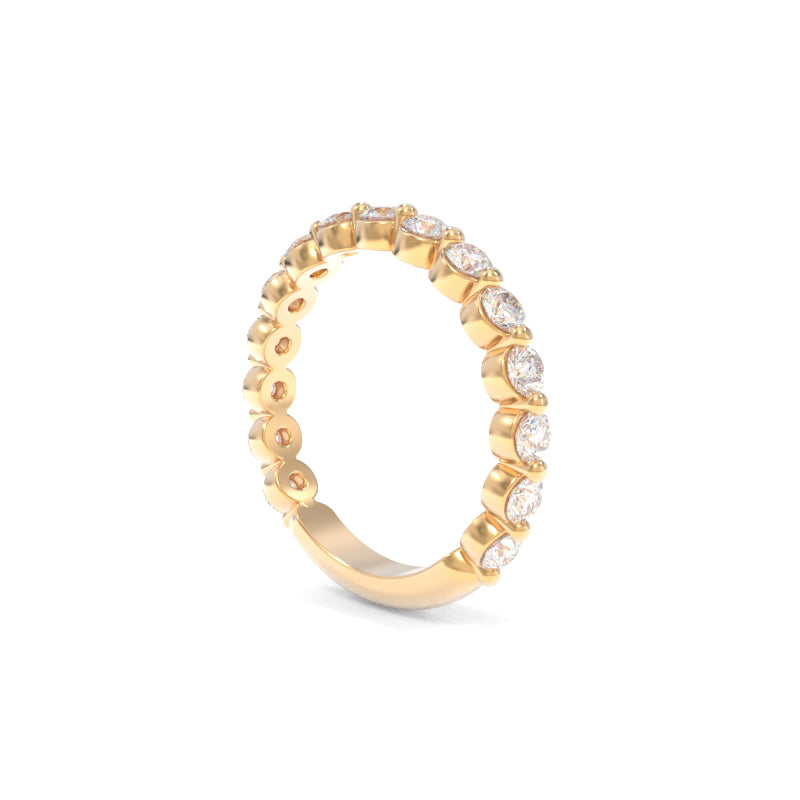 Jennie Medium Band Lab Grown Diamond