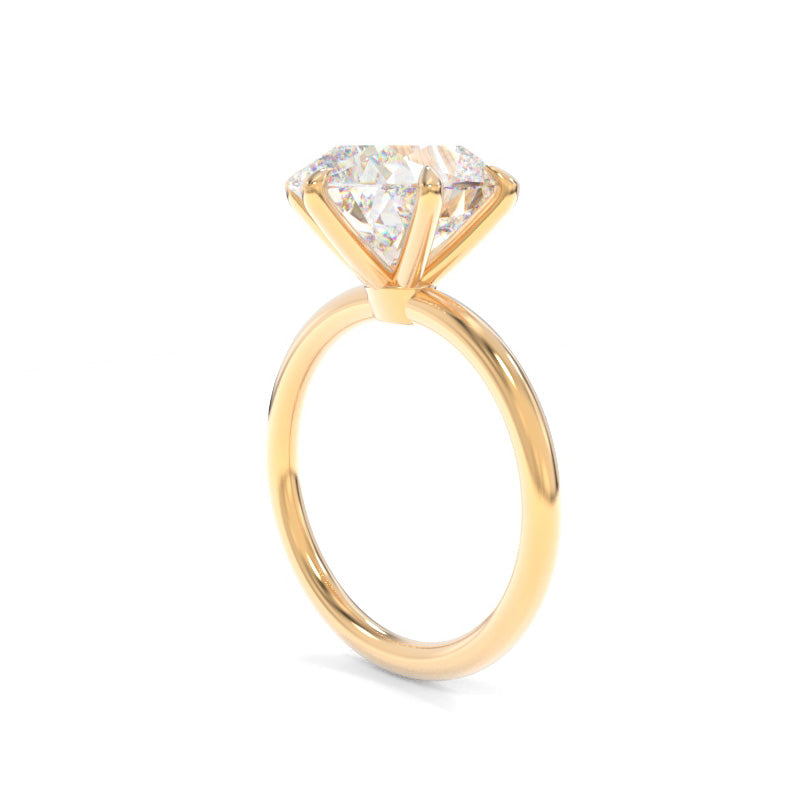 Jennie Solitaire Old Mine Cushion