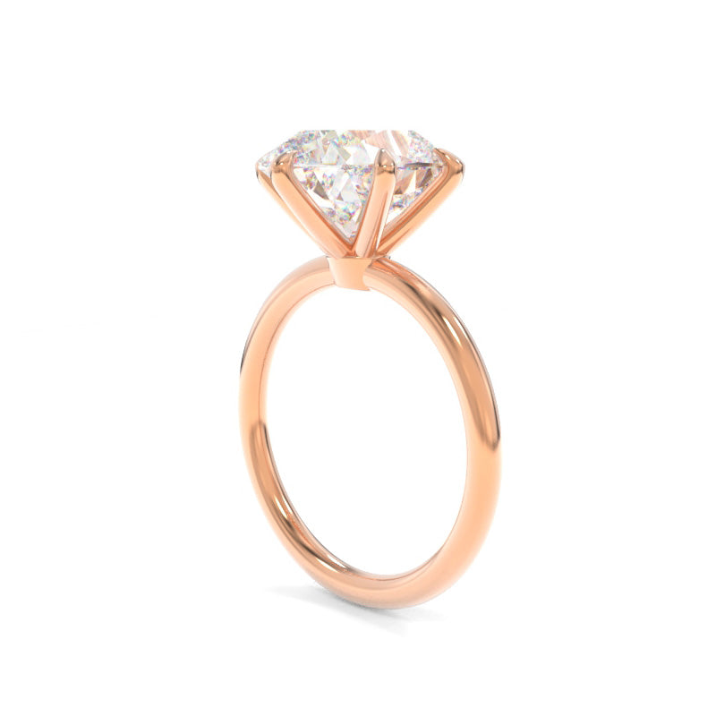 Jennie Solitaire Old Mine Cushion