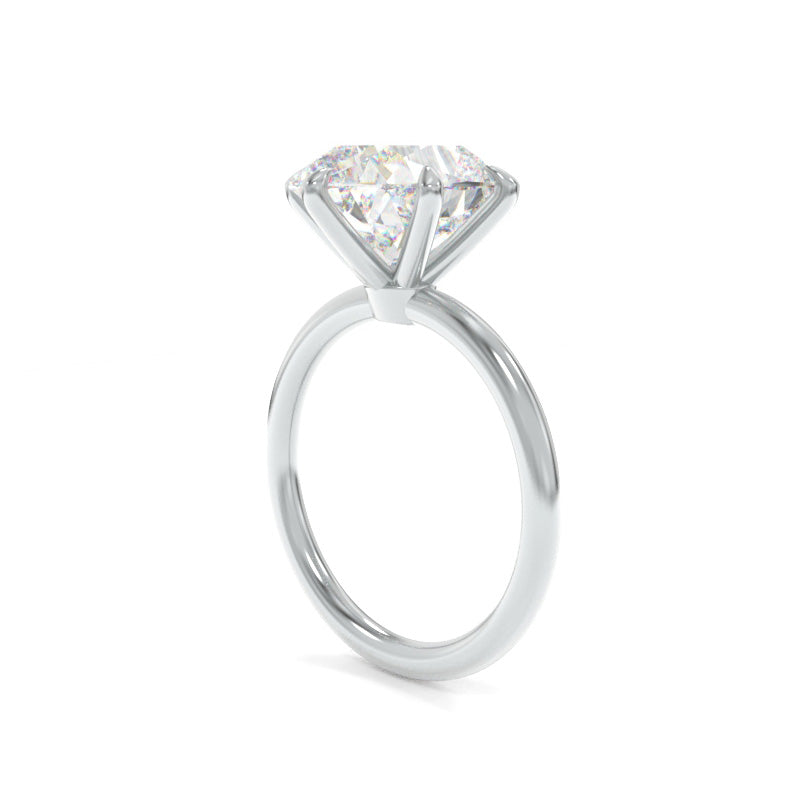 Jennie Solitaire Old Mine Cushion