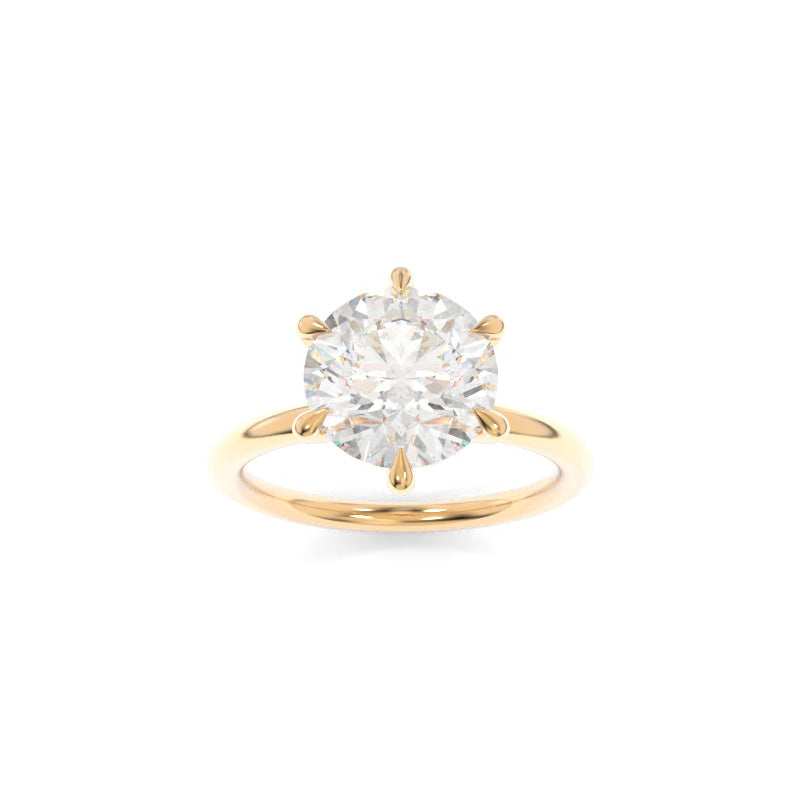 Jennie Solitaire Round