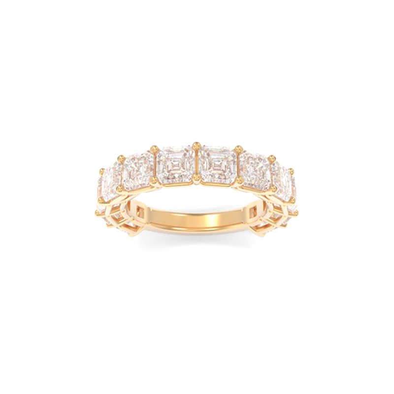 Maya Asscher Band Lab Grown Diamond