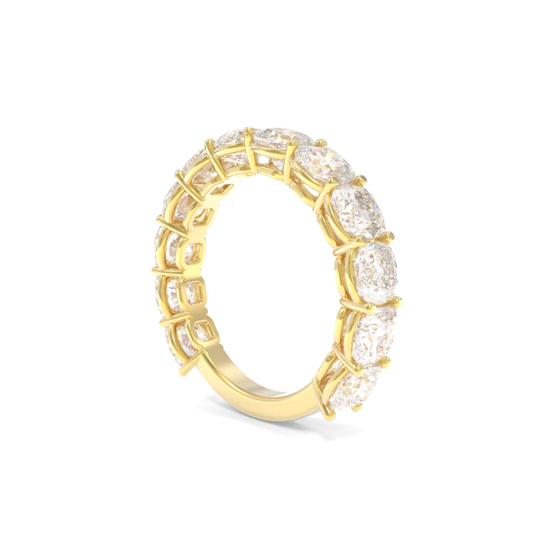 Maya Cushion Band Lab Grown Diamond
