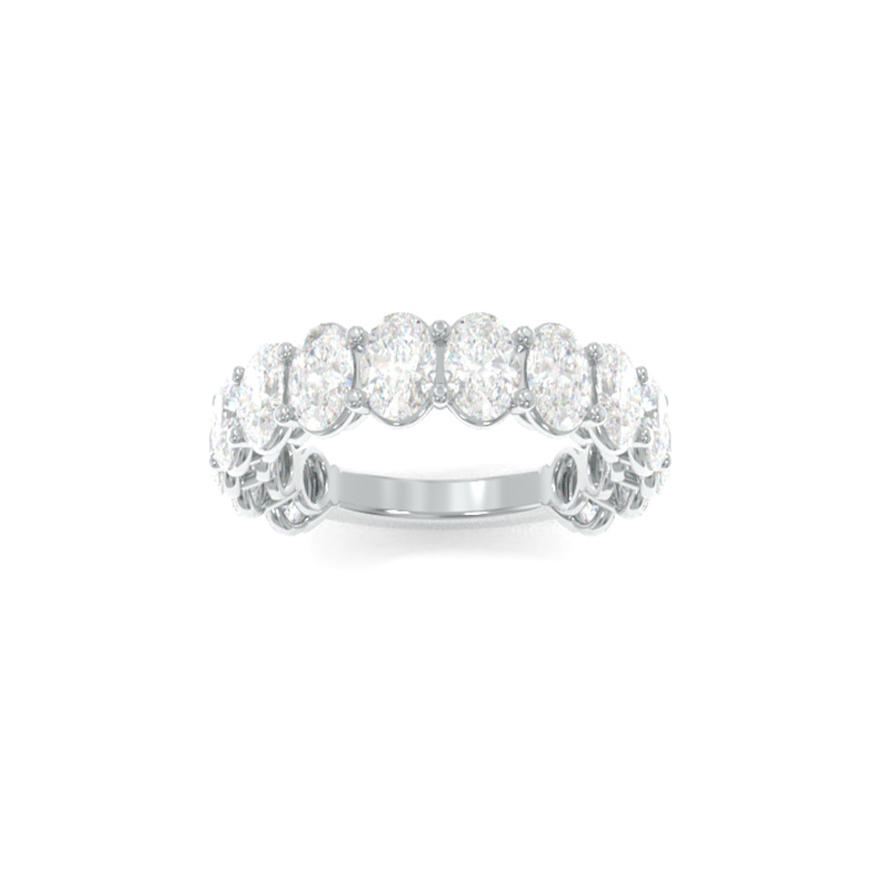 Maya Oval Band Lab Grown Diamond