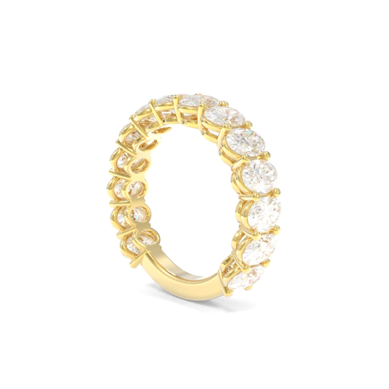 Maya Oval Band Lab Grown Diamond