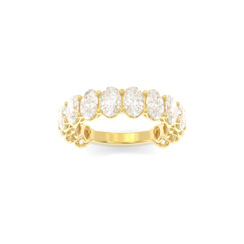 Maya Oval Band Lab Grown Diamond