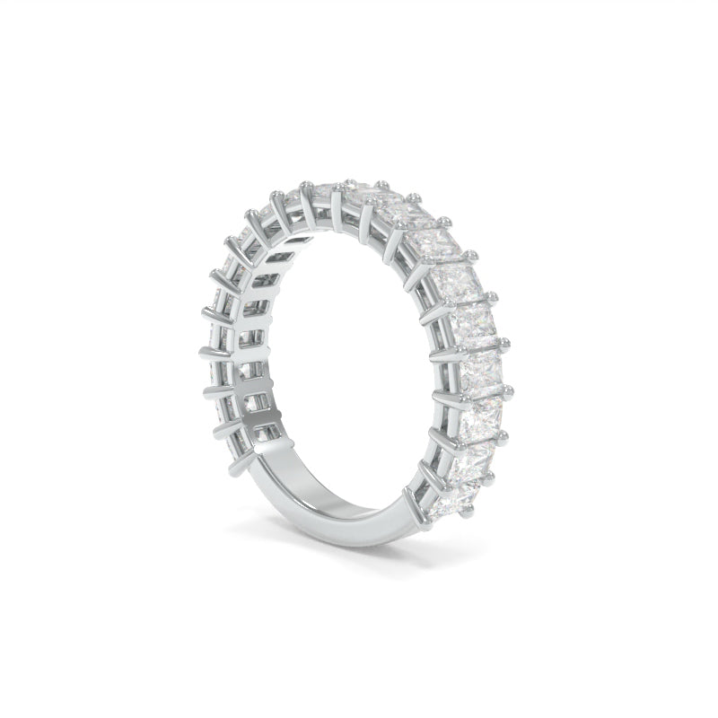Maya Petite Band Radiant Lab Grown Diamond