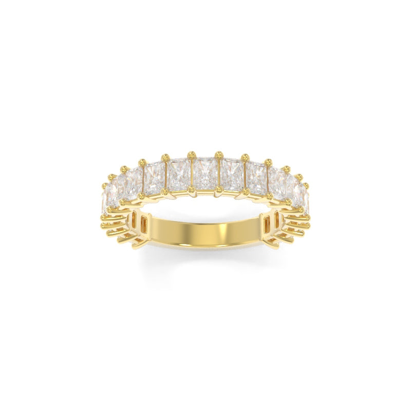 Maya Petite Band Radiant Lab Grown Diamond