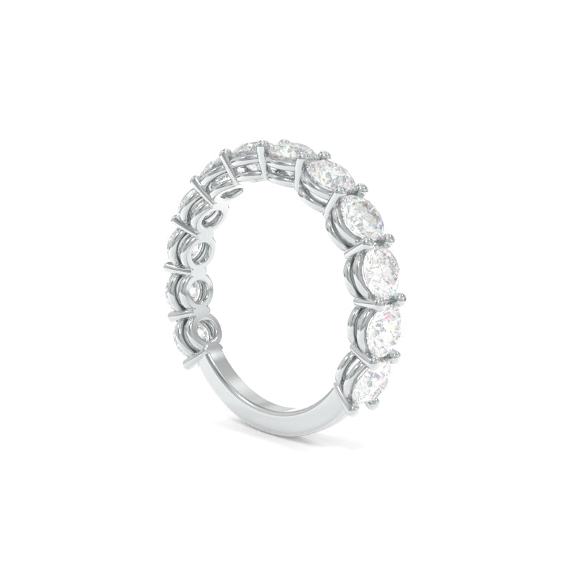 Maya Round Band Lab Grown Diamond