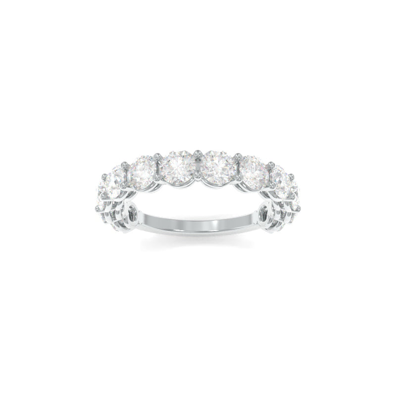 Maya Round Band Lab Grown Diamond