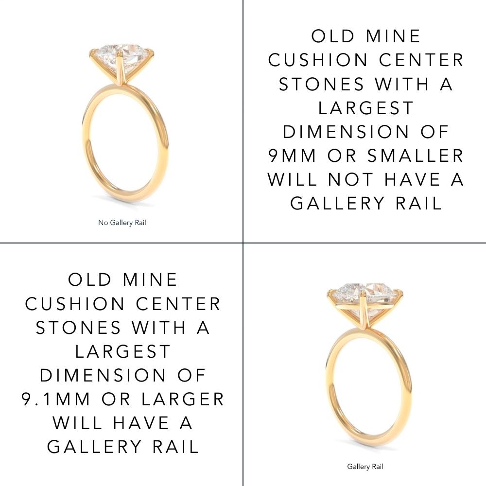 Tara Solitaire Old Mine Cushion