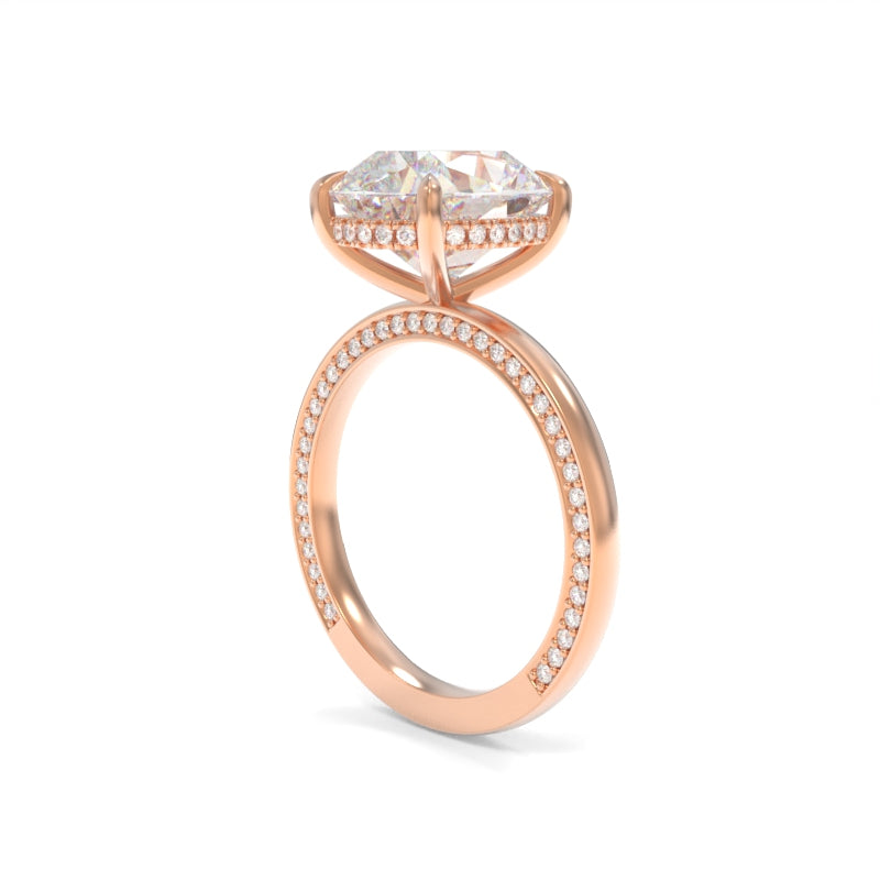 Olivia Ring Old Mine Cushion