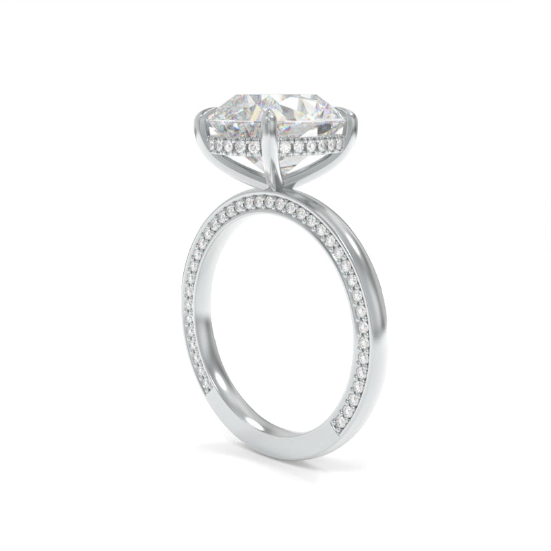 Olivia Ring Old Mine Cushion