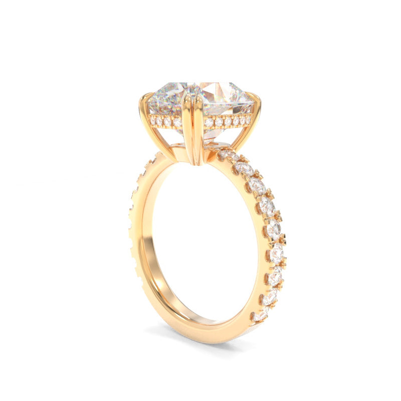 Rachel Ring Old Mine Cushion