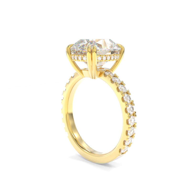 Rachel Ring Old Mine Cushion