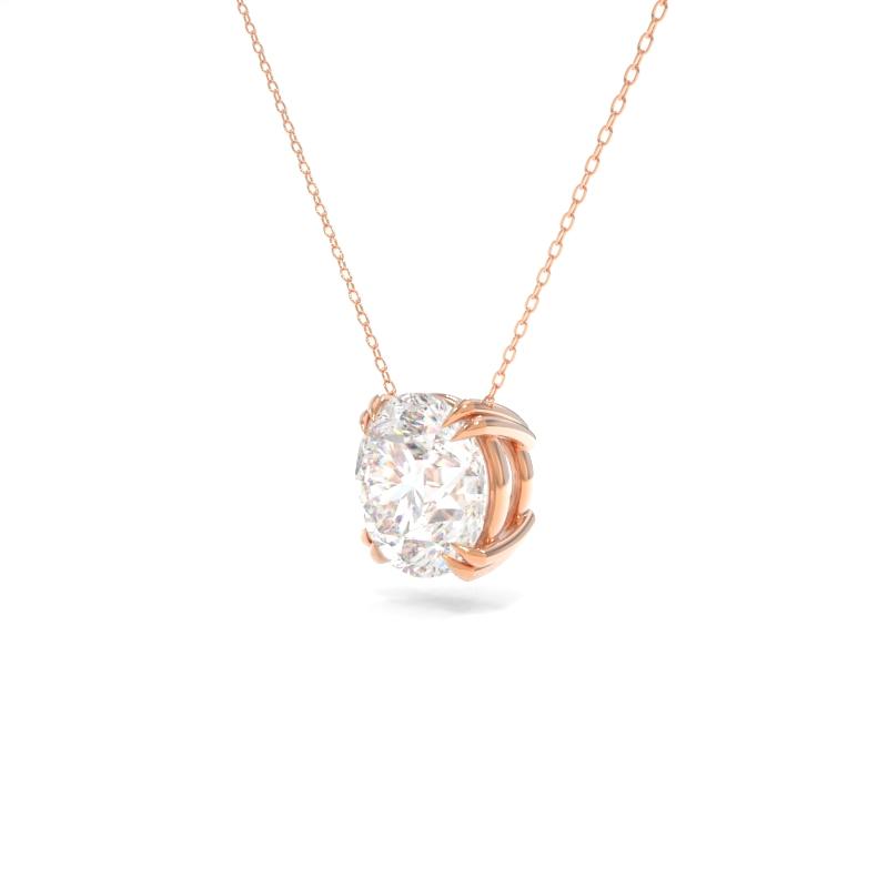 1/2 CTW Diamond Lock 16-18” Necklace 14K Yellow White Rose Gold