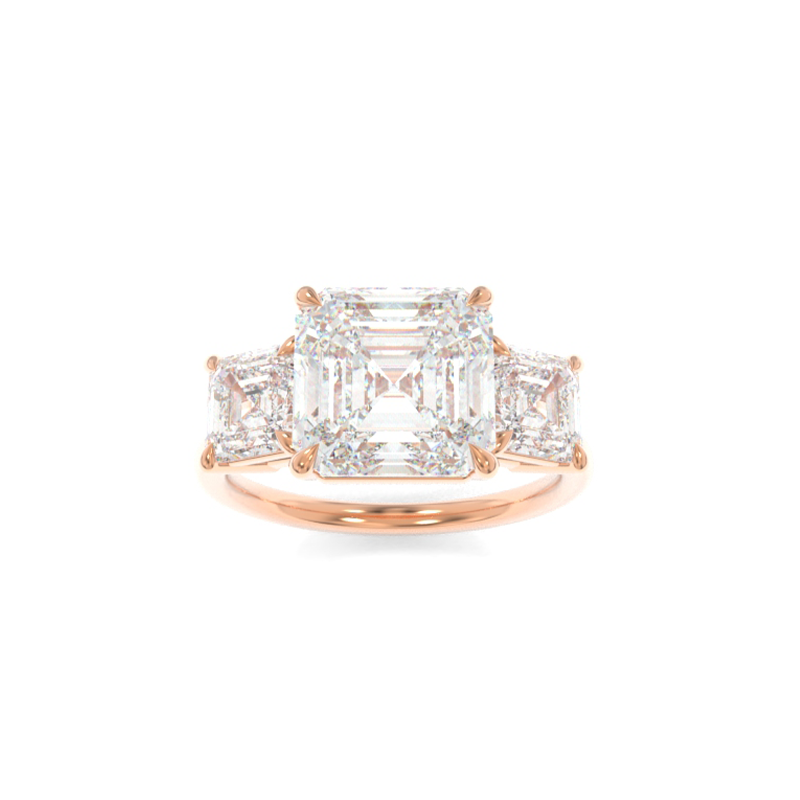 Samantha Solitaire Asscher