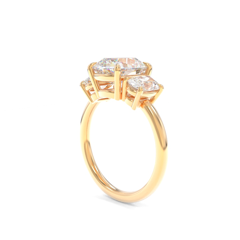 Samantha Solitaire Old Mine Cushion