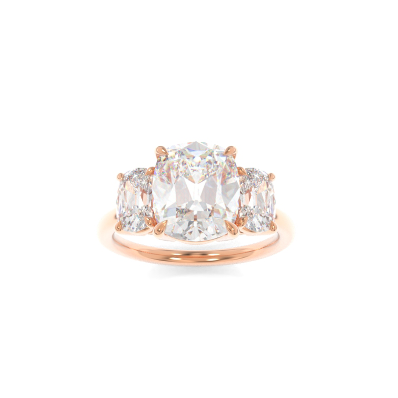 Samantha Solitaire Old Mine Cushion