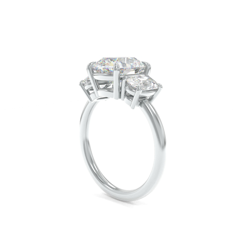 Samantha Solitaire Old Mine Cushion