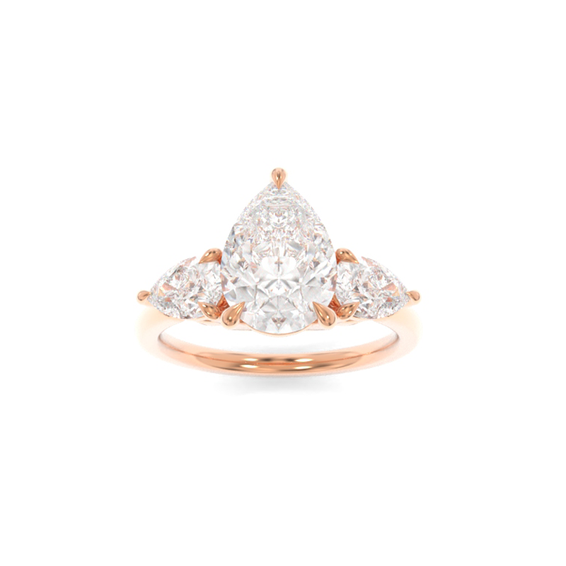 Samantha Solitaire Pear