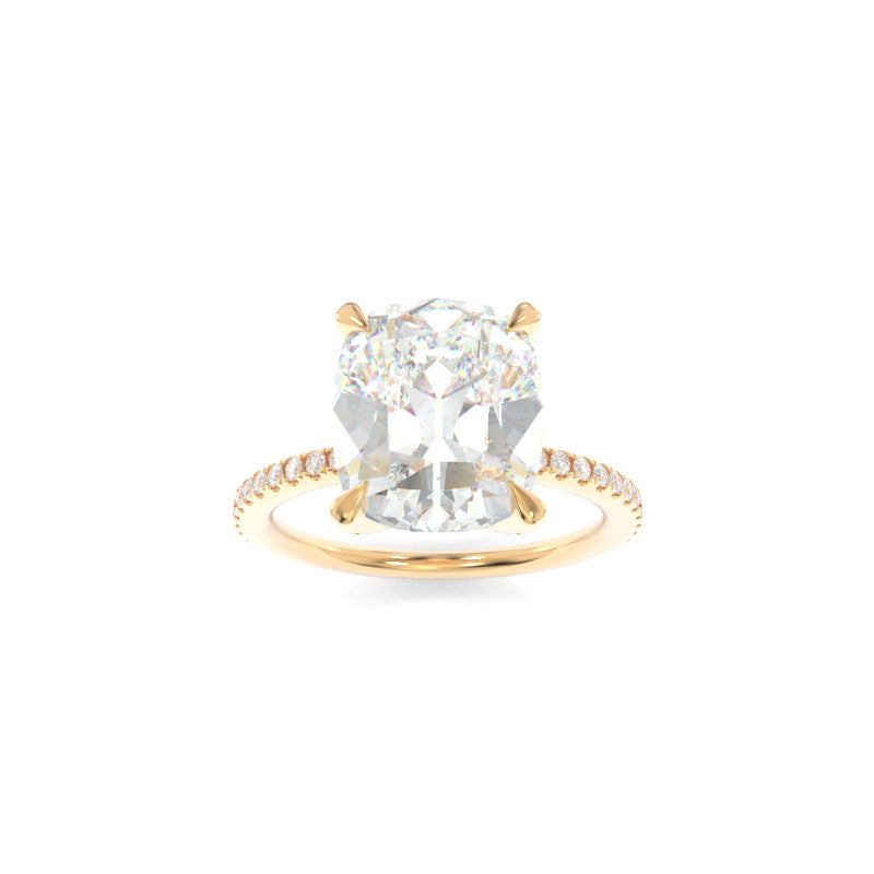 Selena Ring Old Mine Cushion