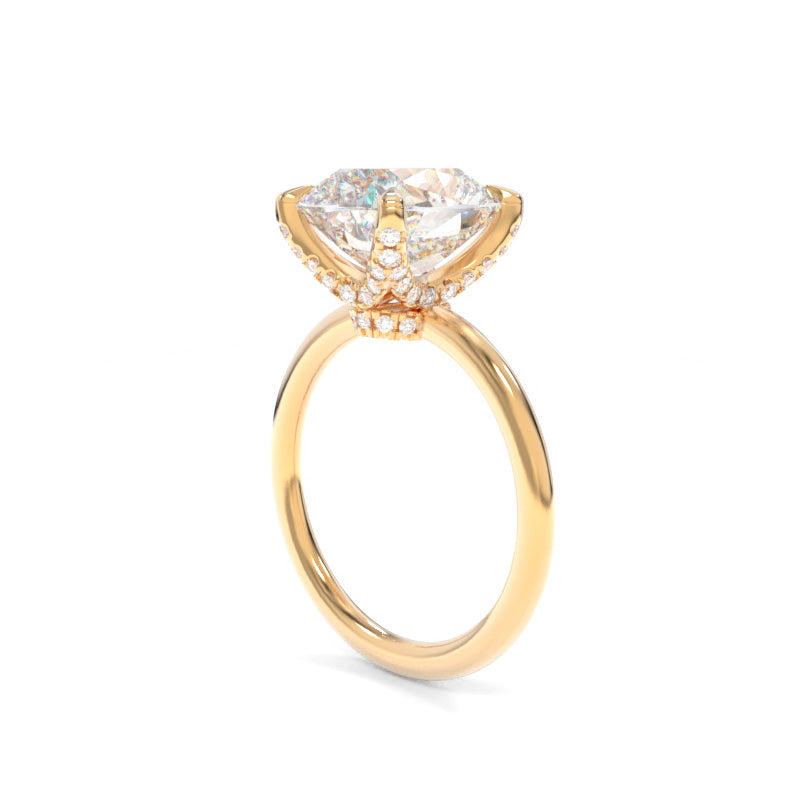 Selena Solitaire Old Mine Cushion