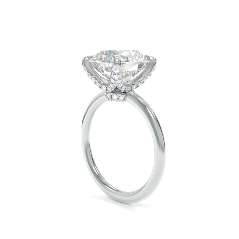 Selena Solitaire Old Mine Cushion